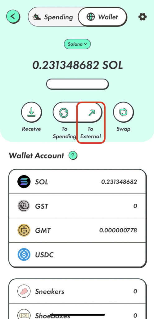 STEPN GMT 換金方法.008